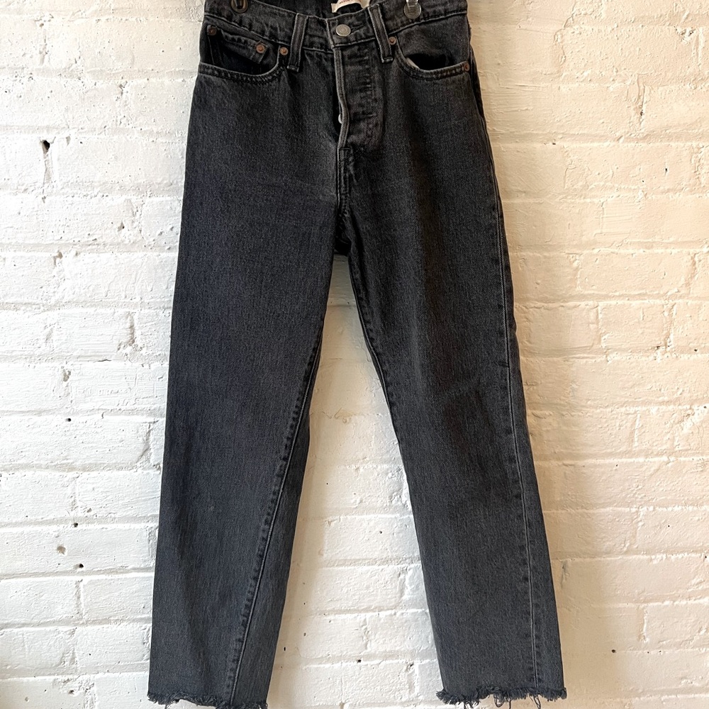 Levi’s jeans size 24 -black denim